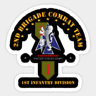 2nd Bde Combat Tm - 1st Infantry Div Sticker